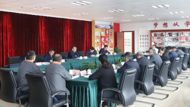 省国资委党委书记、主任洪涛莅临yl7703永利集团调研