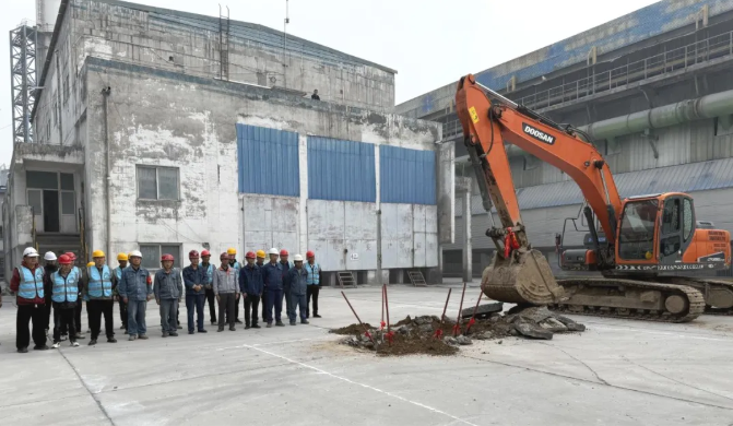 工投公司电解铝烟气脱硫项目开工