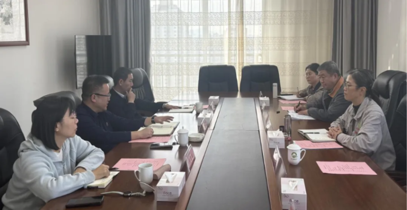 浙江交投物流集团有限公司到yl7703永利集团开展调研座谈