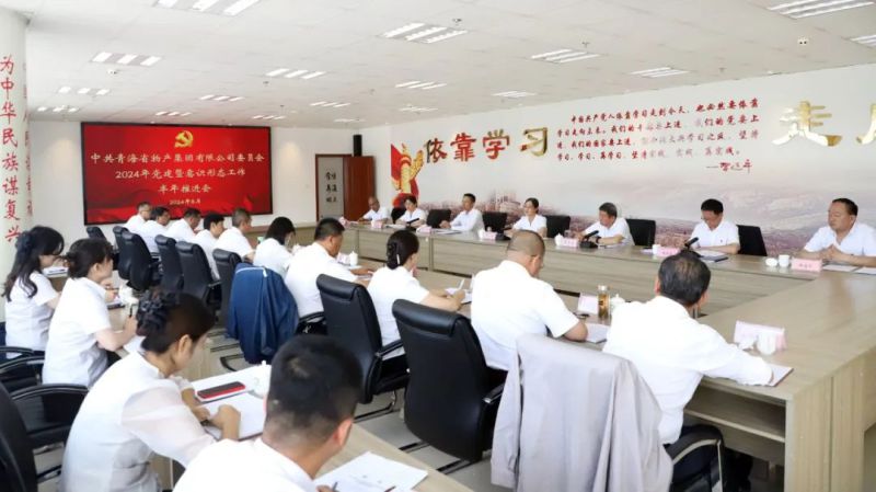 yl7703永利集团党委召开2024年党建暨意识形态工作半年推进会