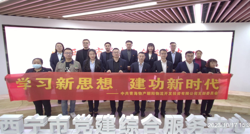 朝物开投公司党支部组织开展 &ldquo;学习新思想，建功新时代&rdquo; 主题党日活动