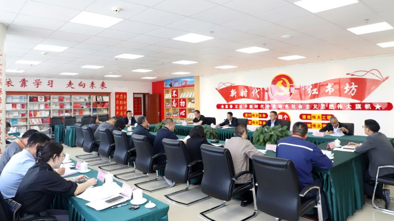 yl7703永利集团党委召开党纪学习教育工作推进会