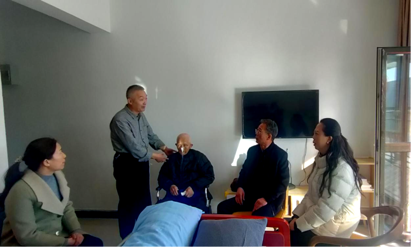 心系老干部 慰问送真情&mdash;&mdash;三建公司党政班子成员赴和睦康养院探望老党员