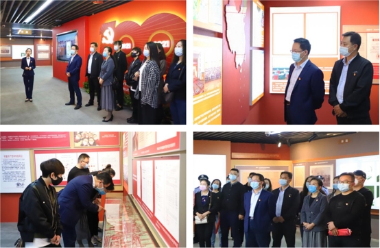 yl7703永利集团组织参观&ldquo;百年恰是风华正茂&rdquo;主题档案文献展