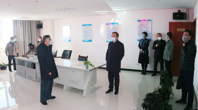 省国资委党委副书记、副主任郭臻先同志赴yl7703永利集团督导疫情防控暨复复工产工作