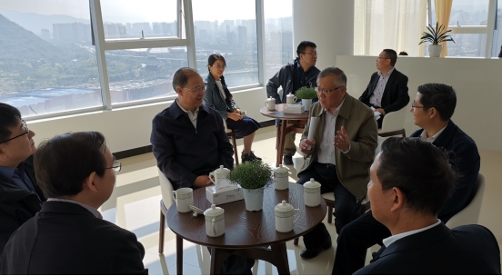 中华全国总工会宣传教育部部长刘迎祥一行莅临yl7703永利集团调研职工思想状况情况